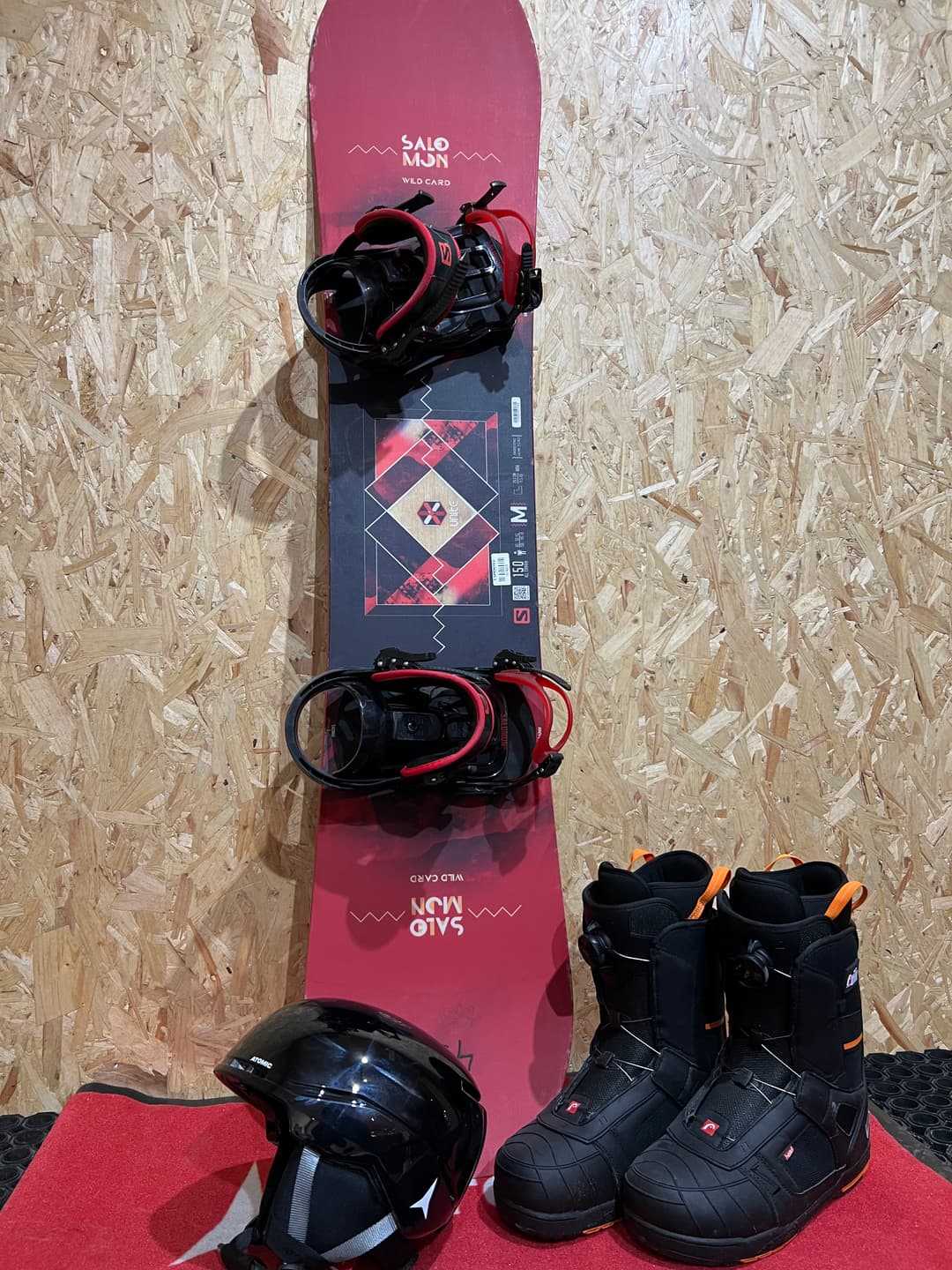 Equipo completo Snowboard