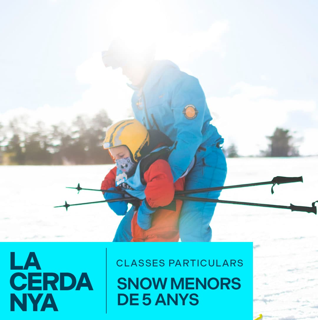COURS PARTICULIERS DE SNOWBOARD POUR LES MOINS DE 5 ANS